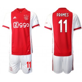 Koszulka Ajax Amsterdam Quincy Promes 11 Dziecięca Główna 2020-2021 - Koszulki Piłkarskie